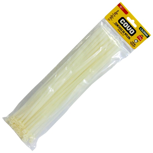 [9794] TIRRAJE NYLON BLANCO 4.8-300MM COVO