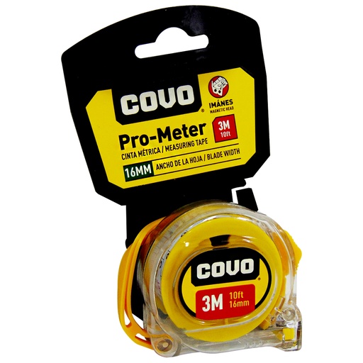 [9802] CINTA METRICA 3M X 16MM COVO