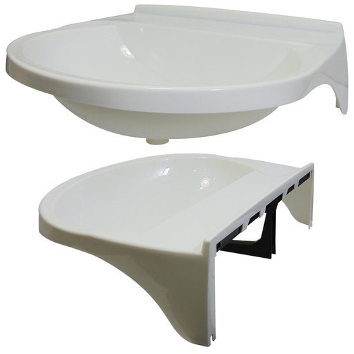 [9808] LAVAMANOS PLASTICO49 X 39.5 CM GRIVEN