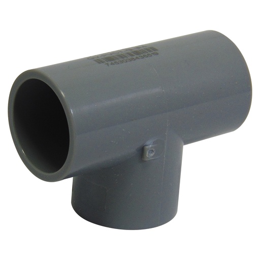[9855] TEE PVC 3/4" SENCILLA CXCXC GRIS GRIVEN