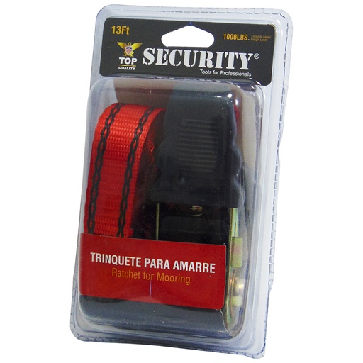 [9875] CORREA DE AMARRE CON TRINQUETE 4MT SECURITY