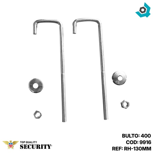 [9916] GANCHO PARA TECHO 3 1/2" X 1" SECURITY