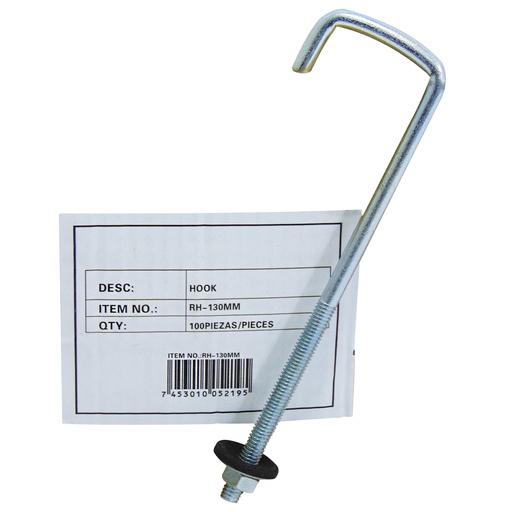[9916] GANCHO PARA TECHO 3 1/2" X 1" SECURITY