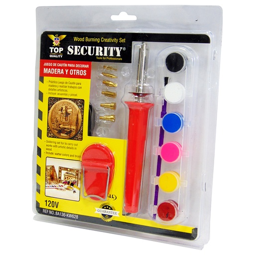 [9976] JUEGO DE CAUTIN PARA DECORAR SECURITY