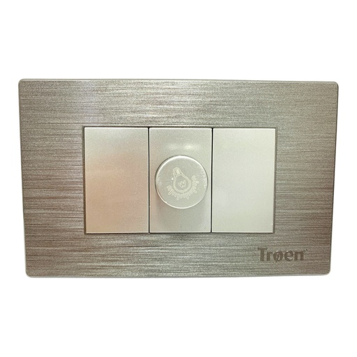 [11089] ATENUADOR DE LUZ GIRATORIO PLATEADO TROEN