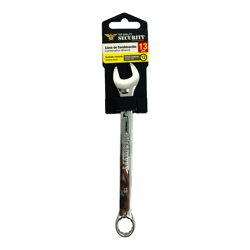 [11065] LLAVE DE COMBINACION 13MM CROMADA SECURITY