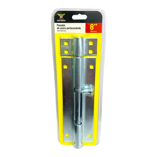 [11184] PORTA CANDADO 8" DE ACERO SECURITY