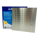 REGADERA PARA DUCHA TIPO LLUVIA CUADRADA 10" SATINADA GRIVEN