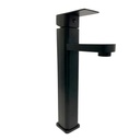 GRIFERIA MONOMANDO PARA LAVAMANOS CUELLO ALTO NEGRO GRIVEN BLACK