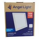 LAMPARA LED PARA EMPOTRAR CUADRADA 15W 7.5" LUZ BLANCA 6400K ANGEL LIGHT