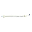 MANGUERA FLEXIBLE 1/2" X 7/8" 40CM PARA PLOMERIA GRIVEN BASIC
