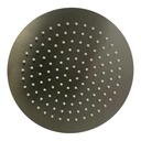 REGADERA PARA DUCHA TIPO LLUVIA REDONDA 8" GRIS METALICO GRIVEN GUN METAL