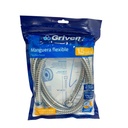 MANGUERA FLEXIBLE 1/2" 1.5M CROMADO GRIVEN