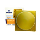 DESAGUE DE PISO 4" X 4" PUSH DORADO ACERO INOXIDABLE GRIVEN GOLD