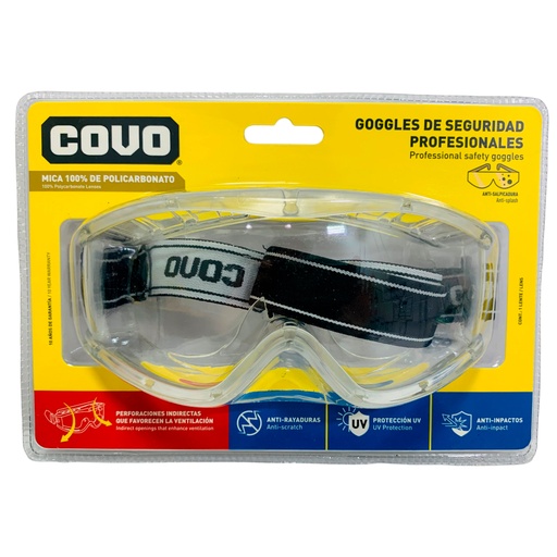 [11389] LENTES DE SEGURIDAD PROFESIONALES COVO