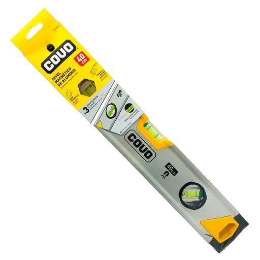 [11391] NIVEL MAGNETICO 40CM DE ALUMINIO COVO
