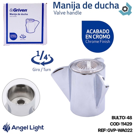 [11429] MANIJA DE REPUESTO PARA DUCHA GRIVEN