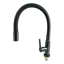 GRIFERIA INDIVIDUAL PARA FREGADERO CUELLO FLEXIBLE GRIS METALICO GRIVEN GUN METAL