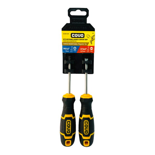 [11608] SETS DE DESTORNILLADORES CONFORT GRIP COVO