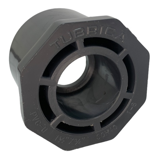 [11653] BUJE REDU PVC PRES 1 1/2" X 3/4" EXC TUBRICA