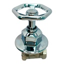 LLAVE PARA DUCHA 1/2" CROMADO ACERO INOXIDABLE GRIVEN