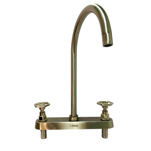[11712] GRIFERIA PARA FREGADERO SATINADO ACERO INOXIDABLE GRIVEN