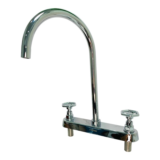 [11714] GRIFERIA PARA FREGADERO CROMADO ACERO INOXIDABLE GRIVEN
