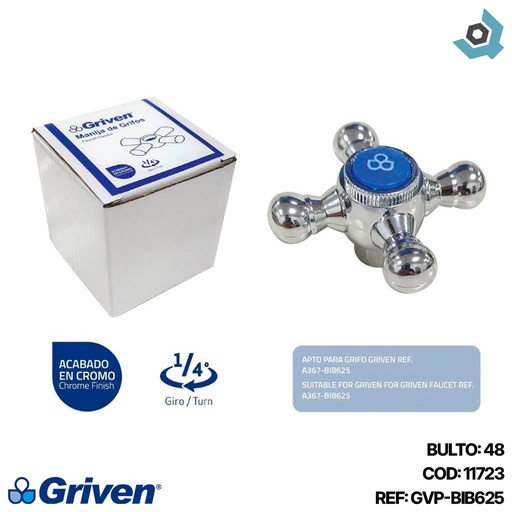 [11723] MANIJA DE REPUESTO PARA GRFIERIA A367-BIB625 GRIVEN