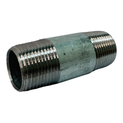 [11758] NIPLE 3/4" X 2 1/2" DE ACERO GALVANIZADO GRIVEN