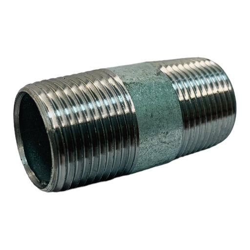 [11759] NIPLE 3/4" X 2" DE LARGO DE ACERO GALVANIZADO GRIVEN