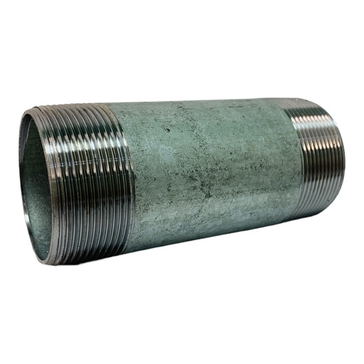 [11761] NIPLE 2" X 5" DE ACERO GALVANIZADO GRIVEN