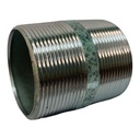 NIPLE 2" X 2 1/2" DE ACERO GALVANIZADO GRIVEN