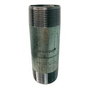 NIPLE 1 1/2" X 5" DE LARGO DE ACERO GALVANIZADO GRIVEN
