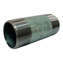 NIPLE 1 1/2" X 4" DE ACERO GALVANIZADO GRIVEN