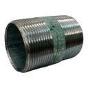 NIPLE 1 1/2" X 2 1/2" DE LARGO DE ACERO GALVANIZADO  GRIVEN