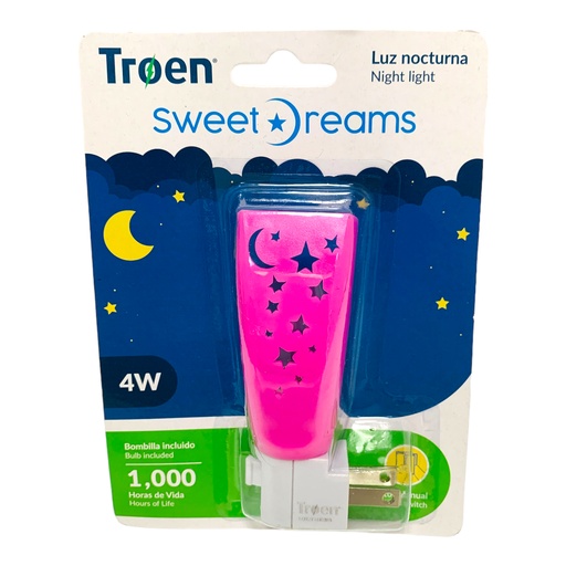 [11795] LAMPARA DE PARED LUZ NOCTURNA 4W TROEN