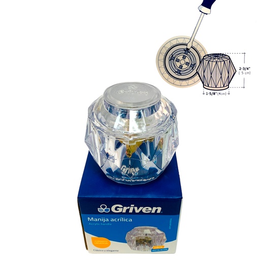 [11802] MANIJA DE REPUESTO ACRILICA UNIVERSAL GRIVEN