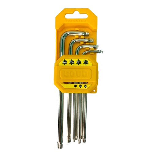 [11810] JUEGO DE LLAVES L TORX X 7 PIEZAS COVO