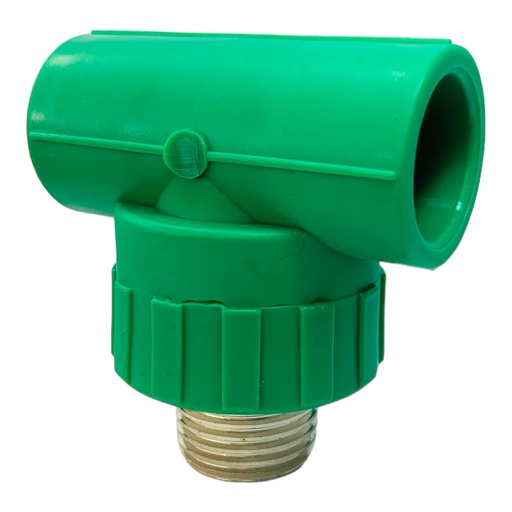[11847] TEE PPR PRES 20MM X 1/2" CXCXMR-MET POLIFUSION TUBRICA