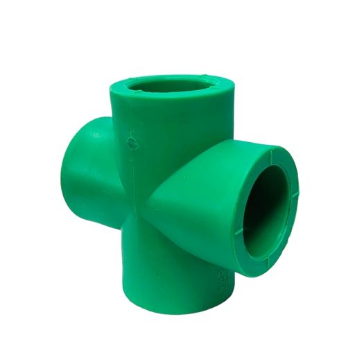 [11857] CRUZ PPR PRES 25MM CXCXCXC POLIFUSION TUBRICA