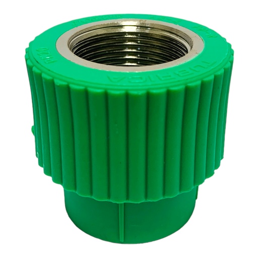 [11872] ADAPTADOR HEMBRA PPR PRES 25MM X 3/4" CXHR-MET POLIFUSION TUBRICA