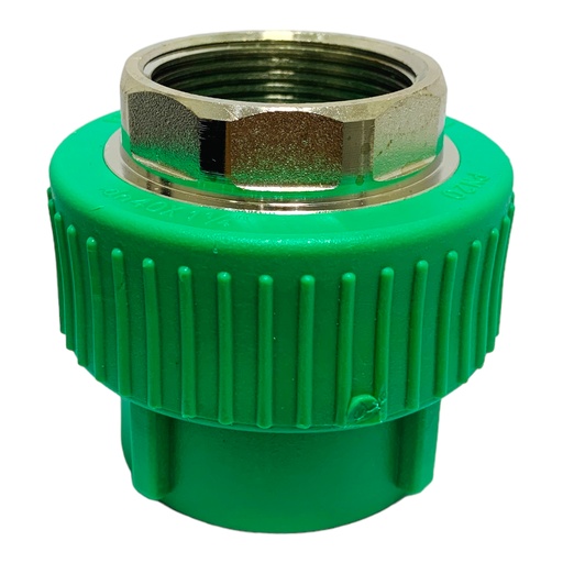 [11874] ADAPTADOR HEMBRA PPR PRES 40MM X 1 1/4" CXHR-MET POLIFUSION TUBRICA