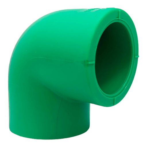 [11885] CODO 90GR PPR PRES 25MM CXC POLIFUSION TUBRICA