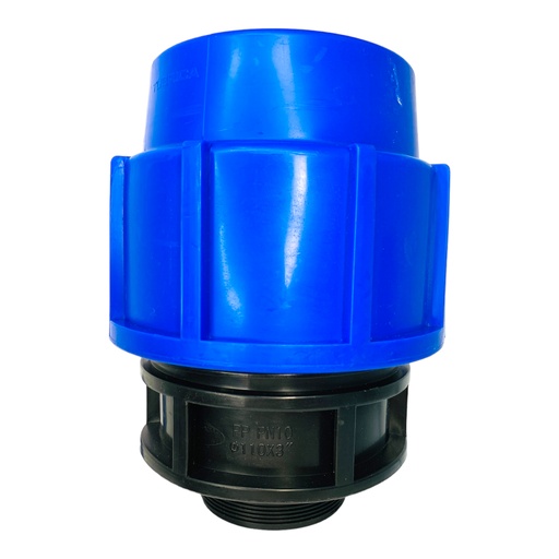 [11923] ADAPTADOR MACHO 110MM SALIDA 3" PARA RIEGO PEAD TUBRICA