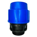 ADAPTADOR MACHO 110MM SALIDA 4" PARA RIEGO PEAD TUBRICA