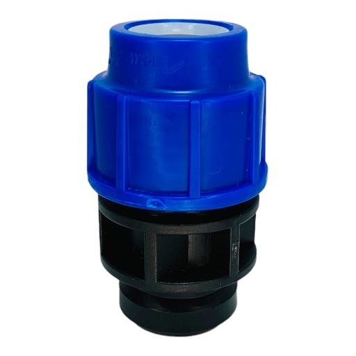 [11925] ADAPTADOR HEMBRA 20MM SALIDA 1/2" PARA RIEGO PEAD TUBRICA