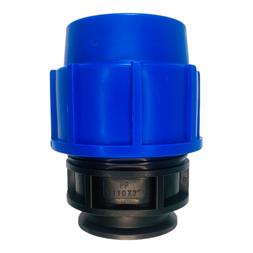 [11936] ADAPTADOR HEMBRA 110MM SALIDA 3" PARA RIEGO PEAD TUBRICA