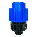 ADAPTADOR MACHO 25MM SALIDA 3/4" PARA RIEGO PEAD TUBRICA