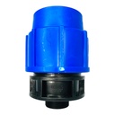 ADAPTADOR MACHO 90MM SALIDA 2" PARA RIEGO PEAD TUBRICA