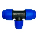 TEE REDU 63 X 50MM PARA RIEGO PEAD TUBRICA